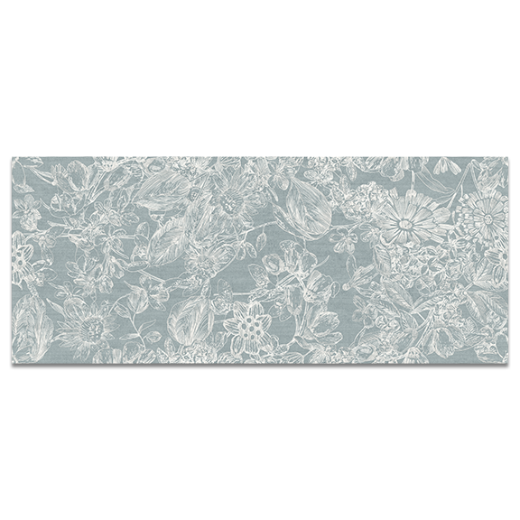Floral wall tile patterns by Audrey Lane: Exploring the Fantastic